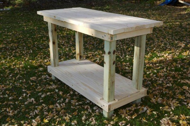 DIY Workbench Top From 2x6 Lumber