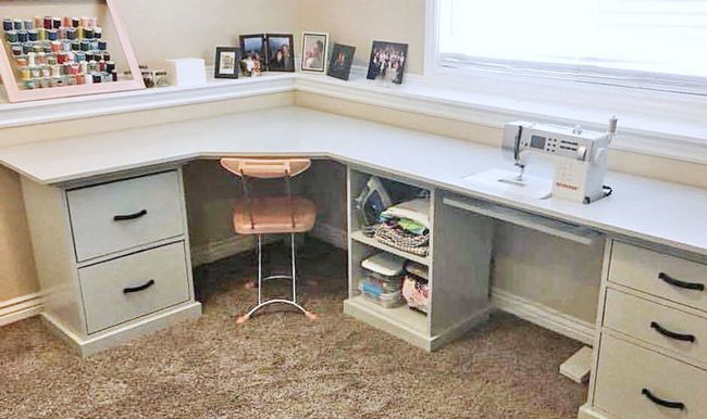 Corner DIY Desk