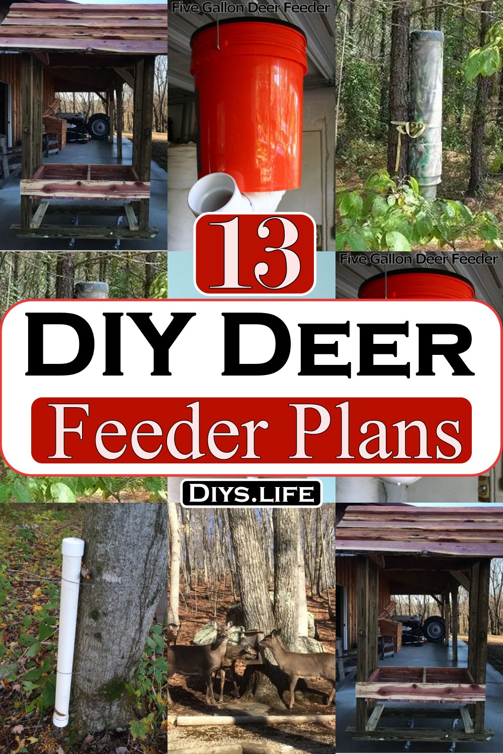 DIY Deer Feeder Plans