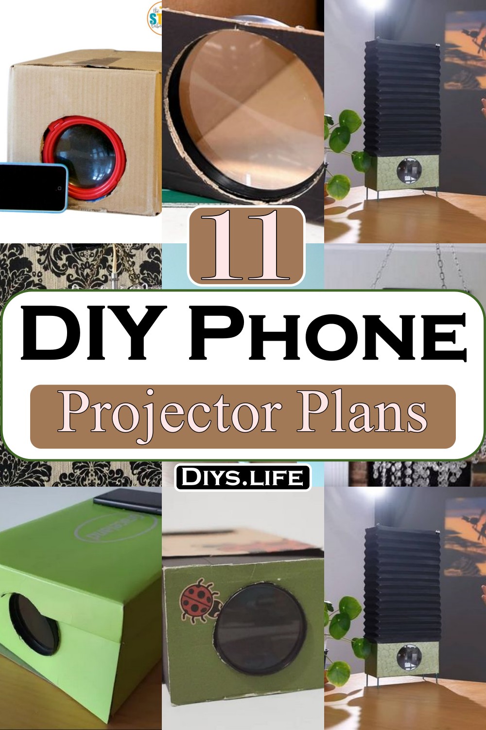 DIY Phone Projector Plans