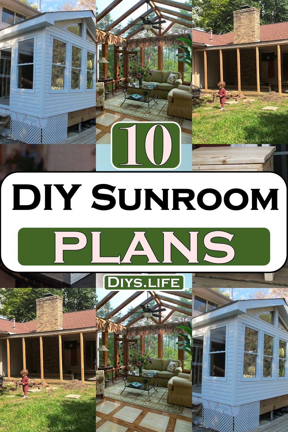 DIY Sunroom Plans