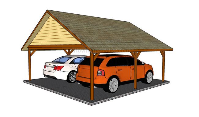 How To Build Double Carport