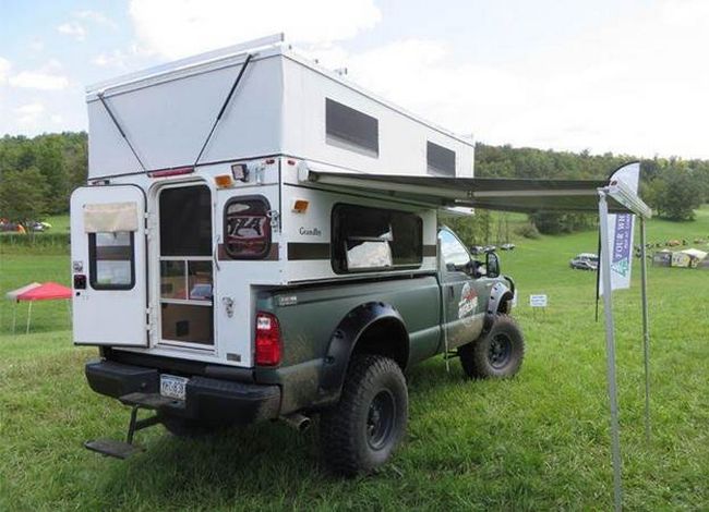 Lightweight DIY Truck Camper Shell