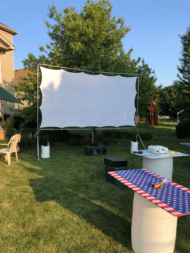 Projection Screen Stand