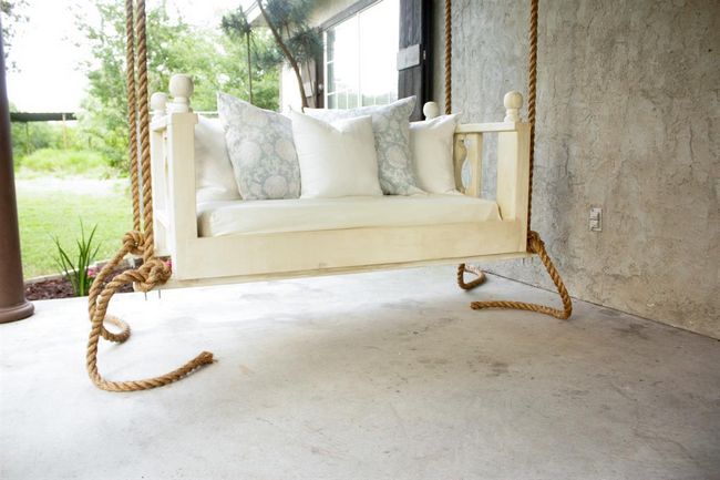 DIY Porch Swing Bed Plan