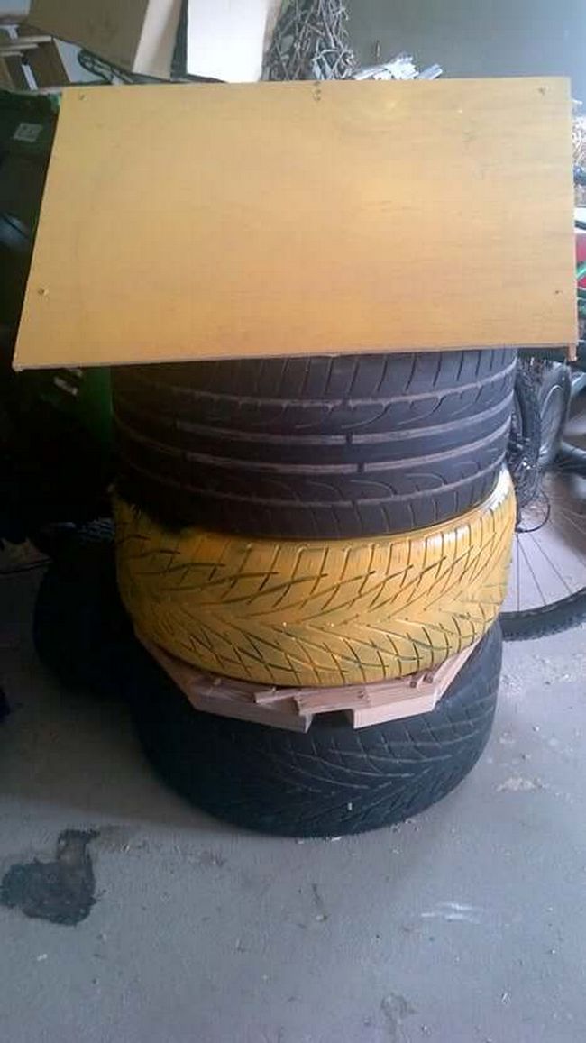  Bee hive Plan With Tires