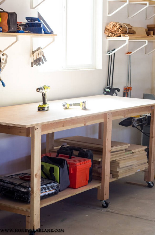 DIY Workbench In Two-Hour