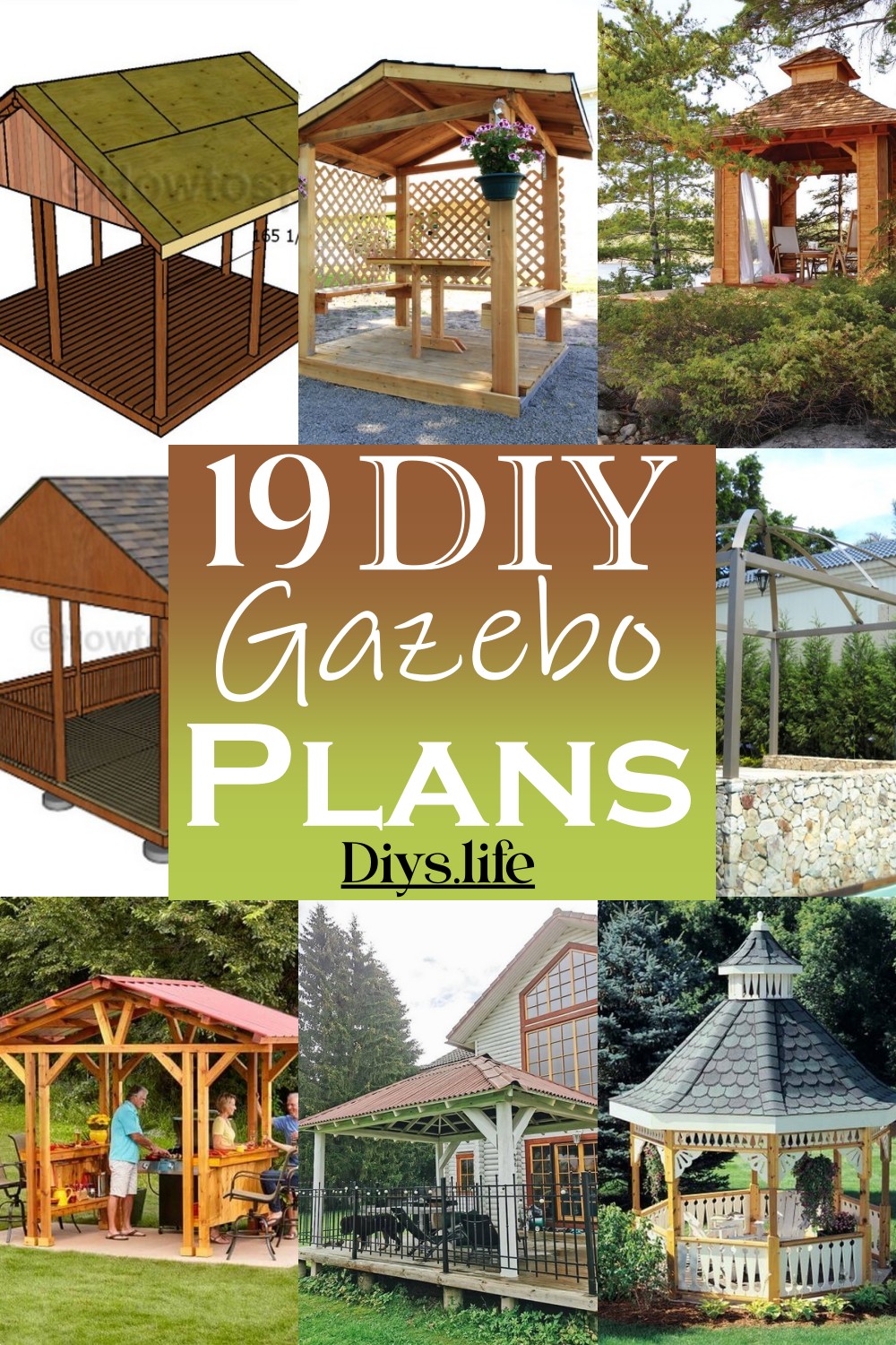 DIY Gazebo Plans 1