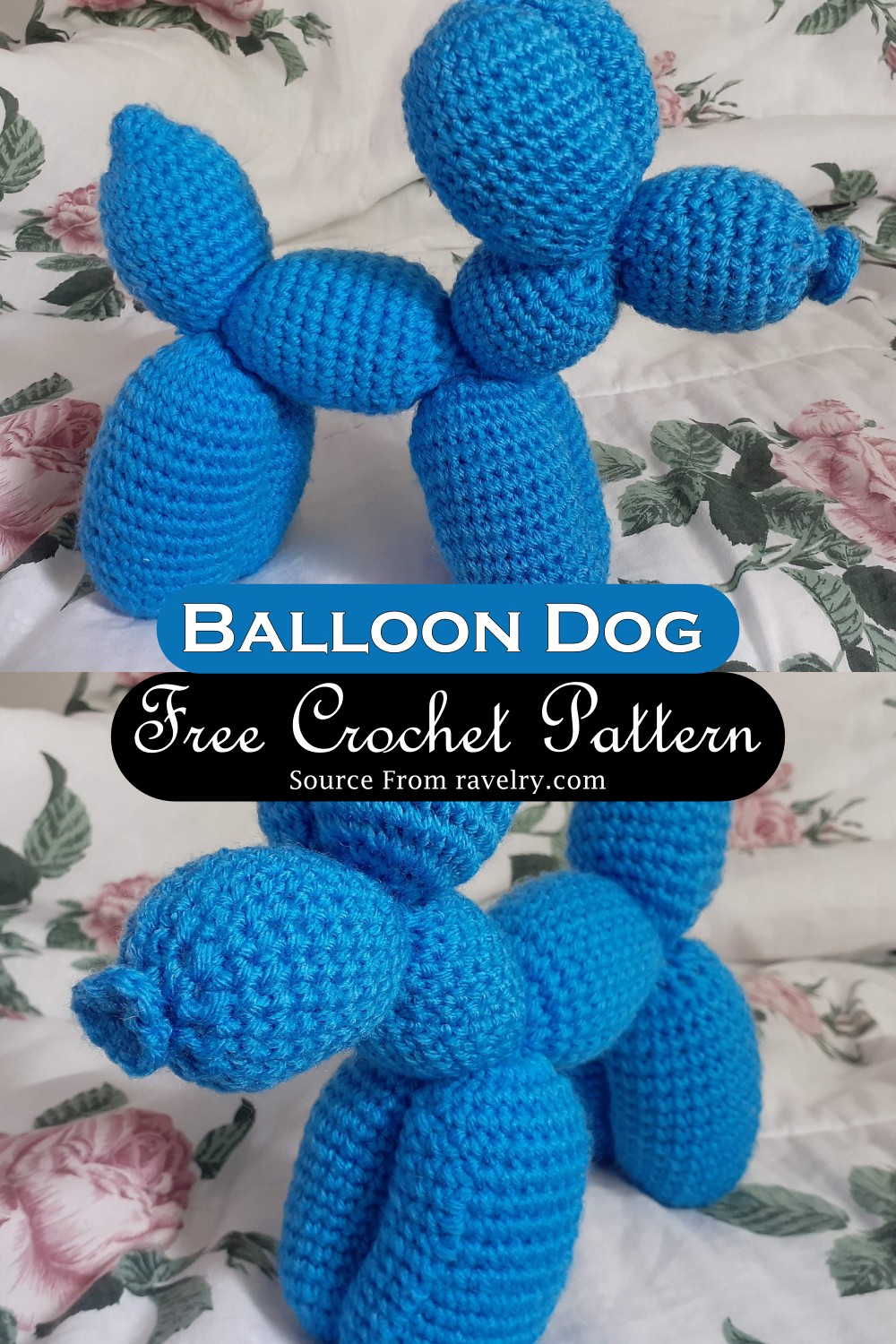 Easy Crochet Balloon Dog Pattern