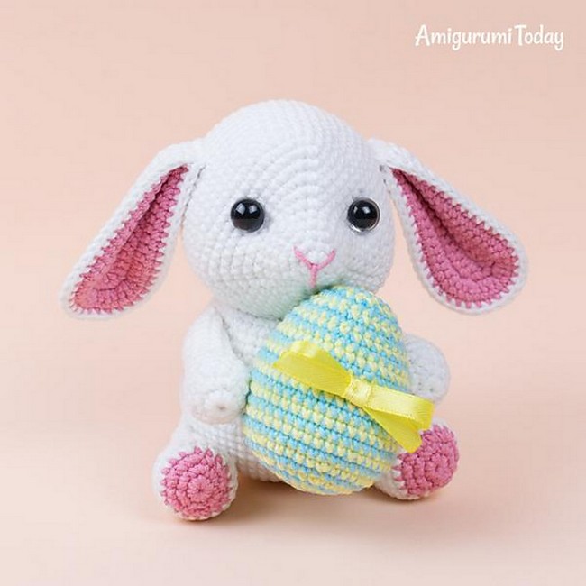 Crochet Bunny Egg Pattern