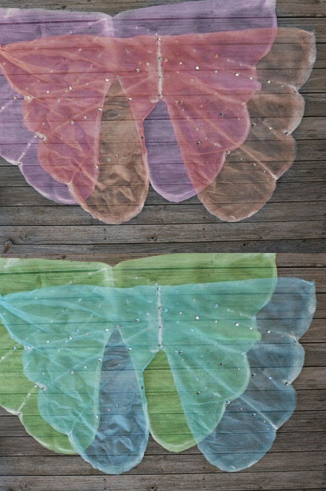 Cheap & Easy No Sew Fairy Wings Tutorial