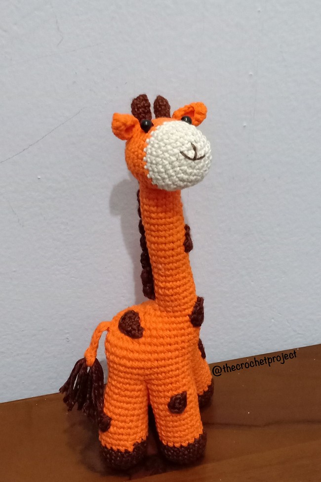 Cute  Giraffe Amigurumi Pattern