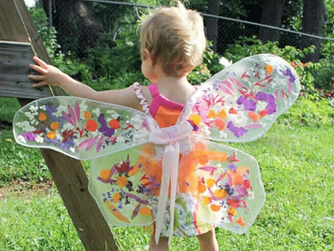 DIY Fairy Wings Kids