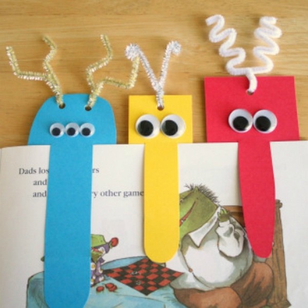 Nosy Monster Bookmarks Idea