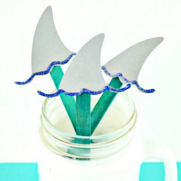 Shark Fin Bookmarks