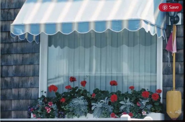 DIY Window Awning With PVC pipe