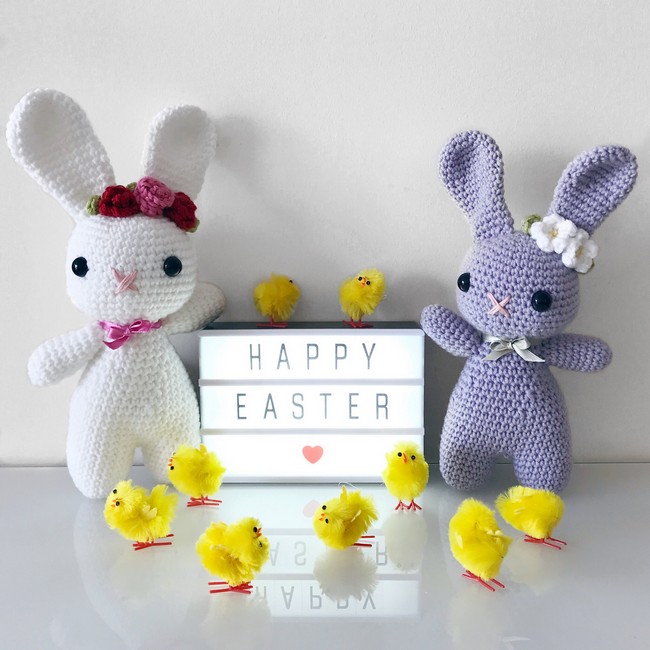 Crochet Easter Bunny Pattern