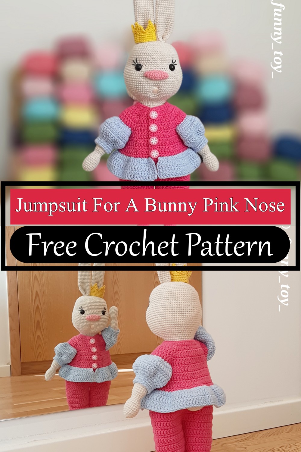Beginner Free Crochet Bunny Pattern