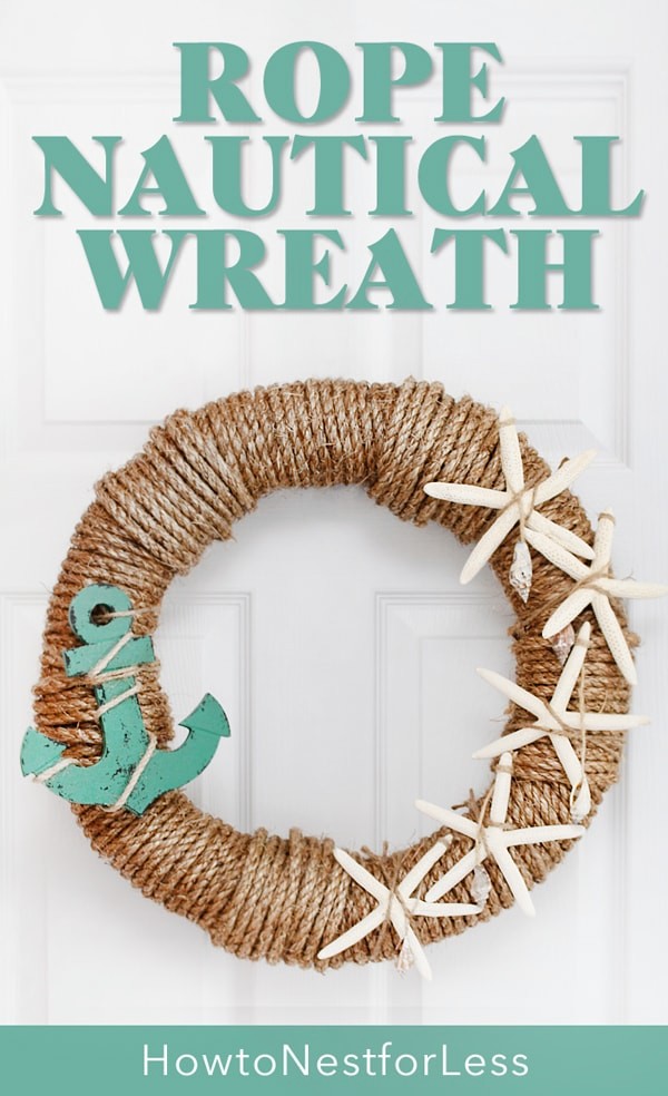 Nautical Wreath With Rope