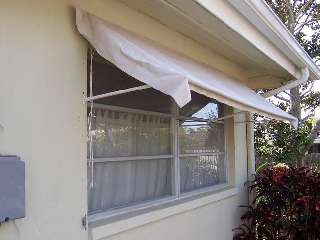 How To DIY Window Awning From PVC Frame