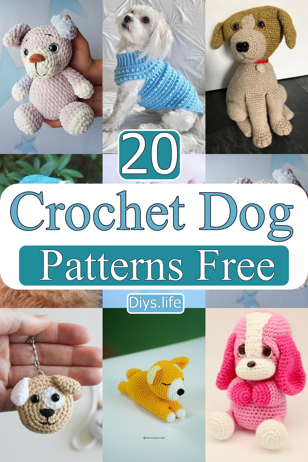 crochet dog patterns free