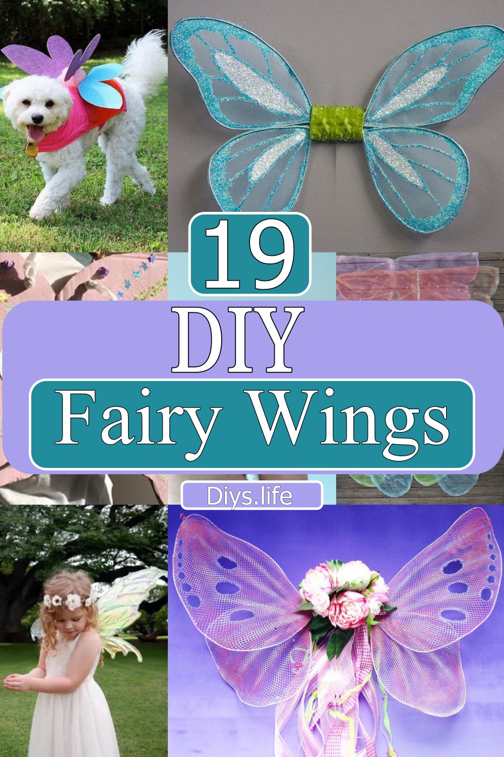 19 DIY Fairy Wings Ideas & Patterns DIYS