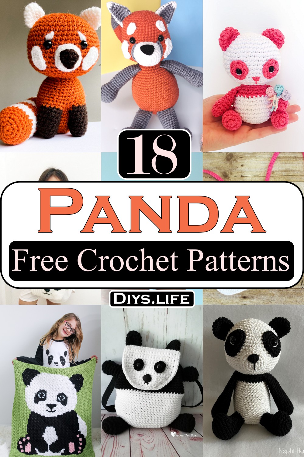 Crochet Panda Giant Panda Patterns