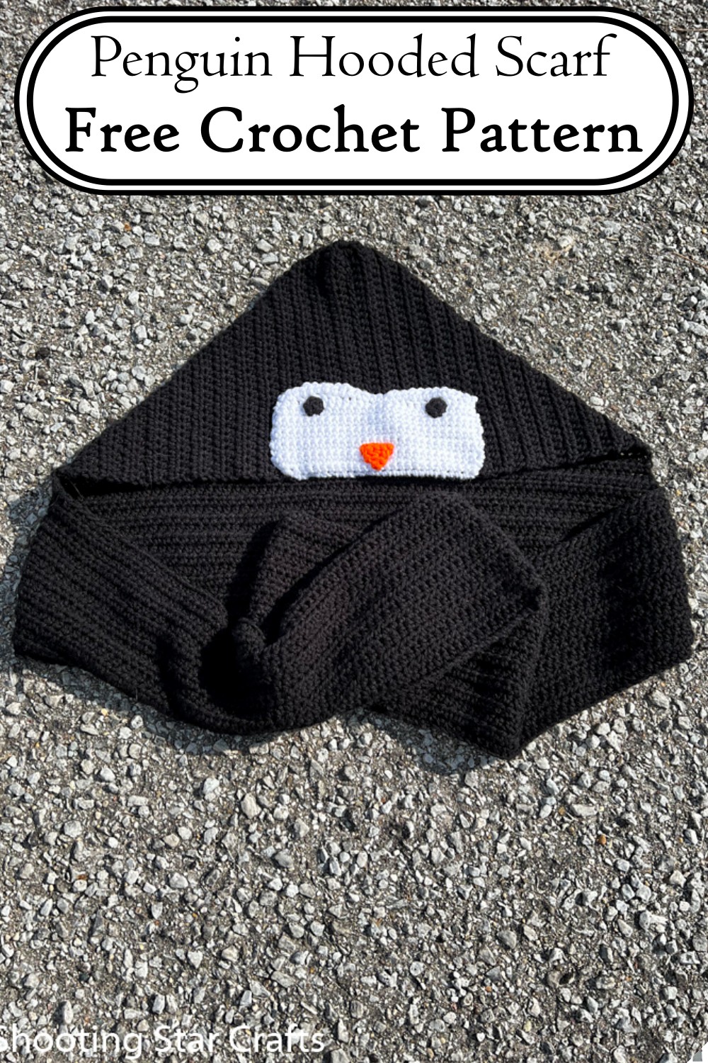 Crochet Penguin Scarf Pattern