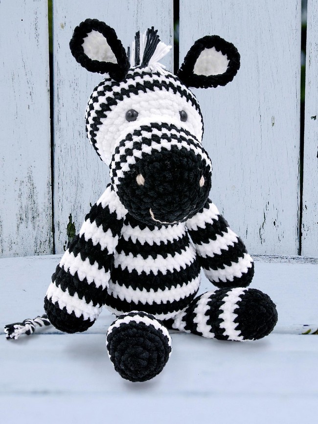 Zebra Amigurumi 1