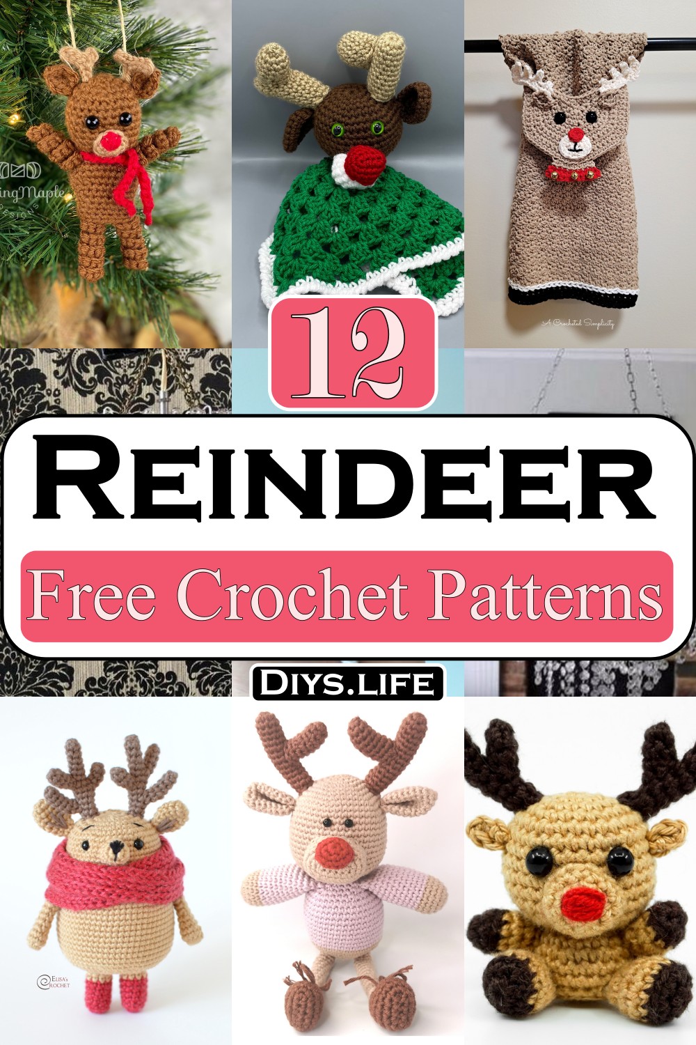 Crochet Reindeer Patterns