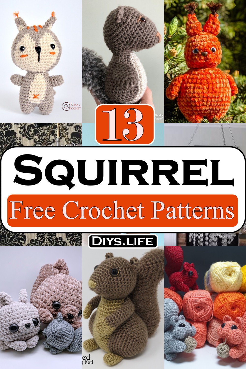 Crochet Squirrel Patterns