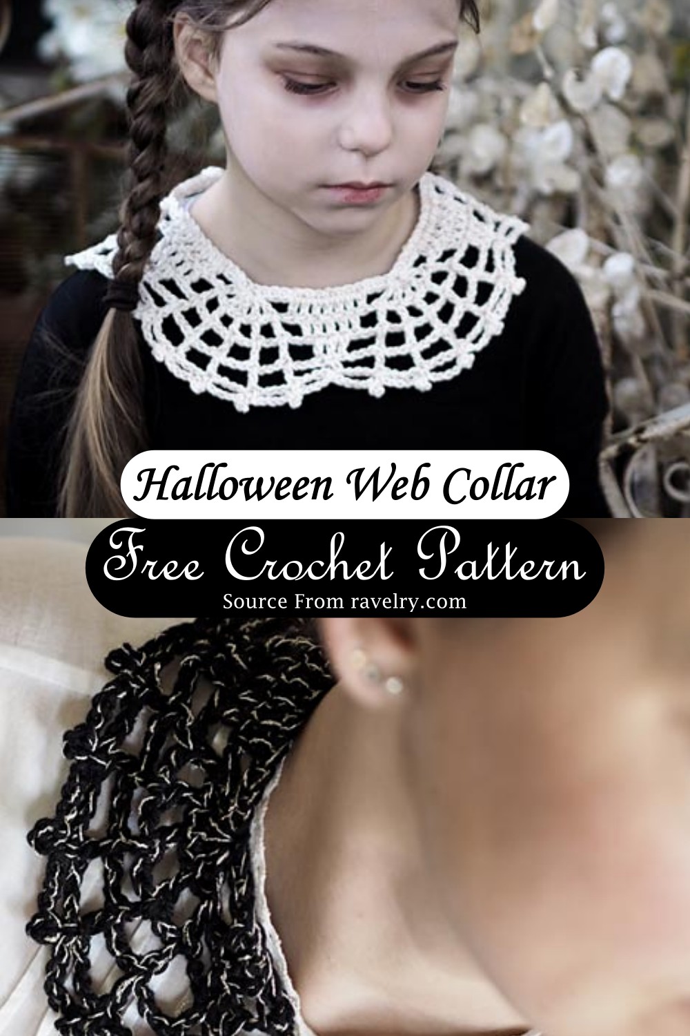 Halloween Web Collar