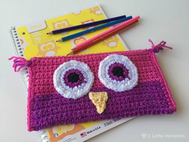 Owl Pencil Bag