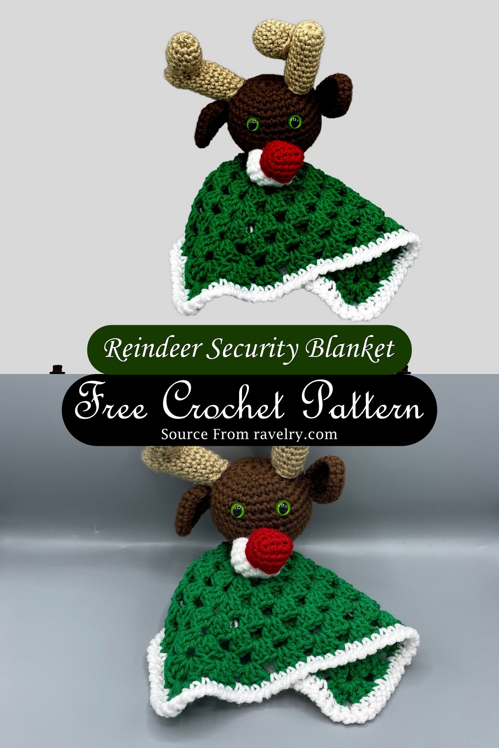Reindeer Security Blanket
