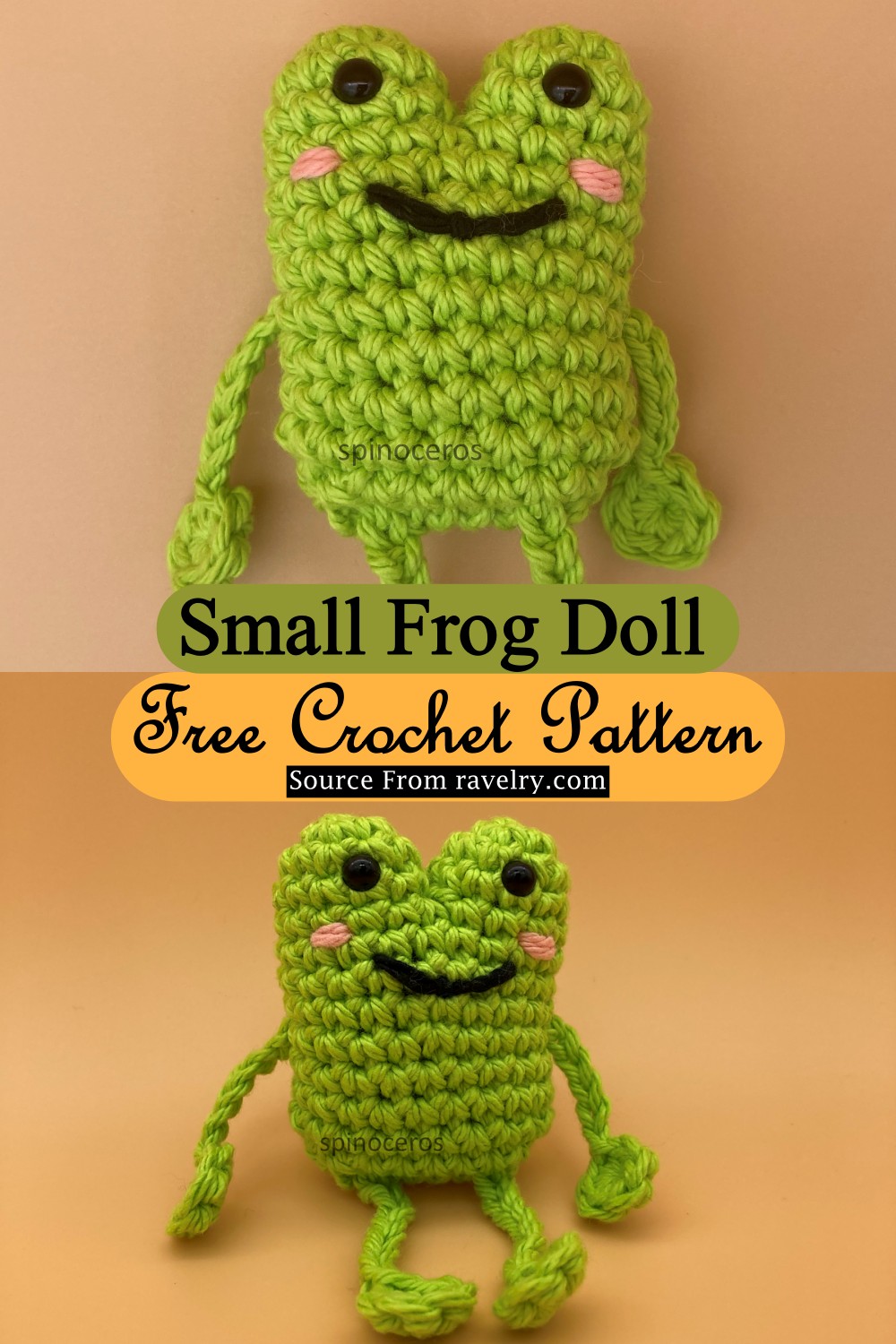 Small Frog Doll
