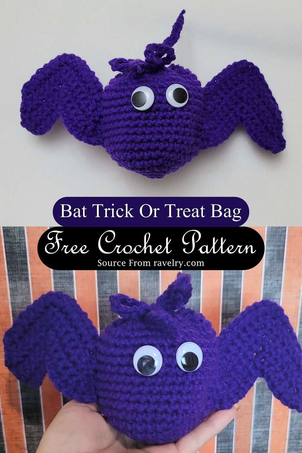 Bat Trick Or Treat Bag
