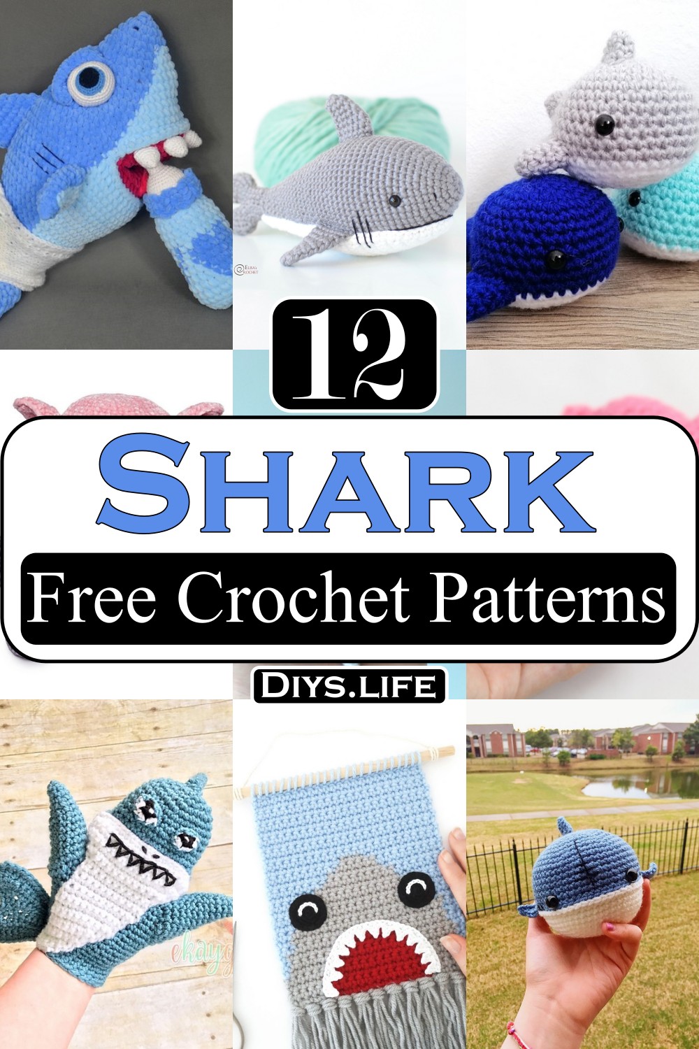 Crochet Shark Patterns