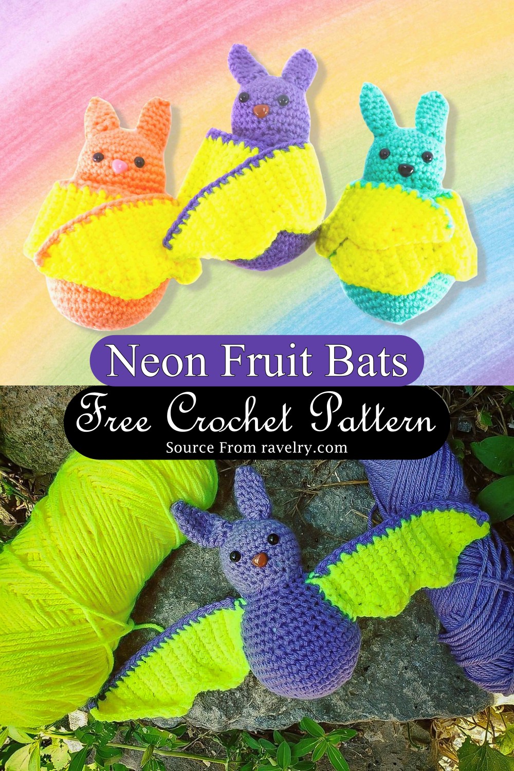 Neon Fruit Bats
