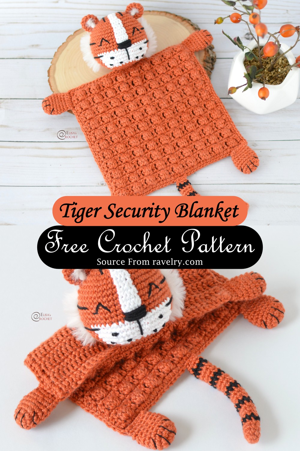 Tiger Security Blanket
