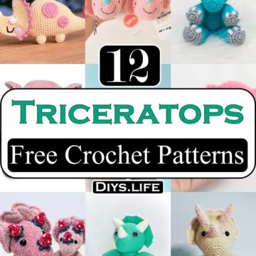 Free Crochet Triceratops Patterns