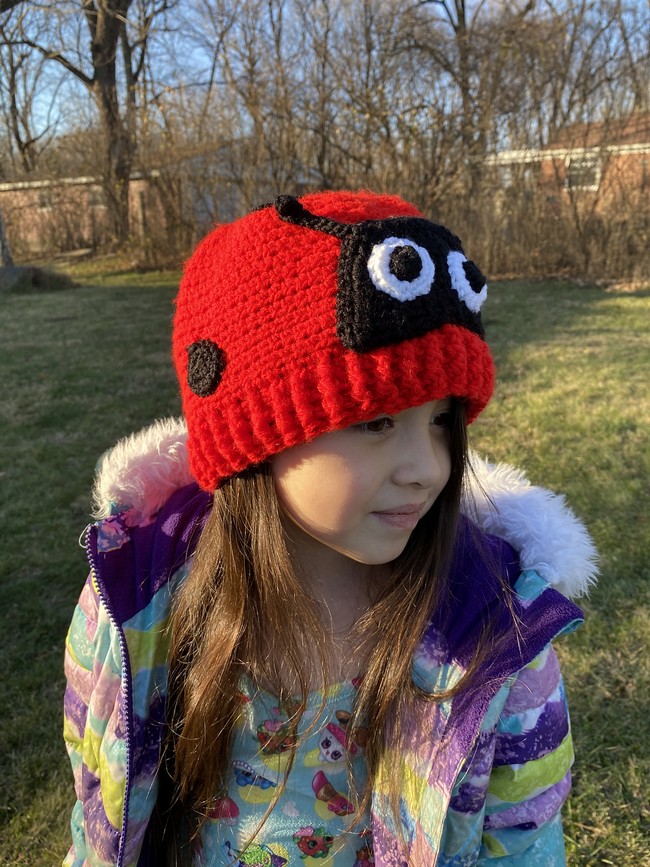 Crochet Ladybug Hats