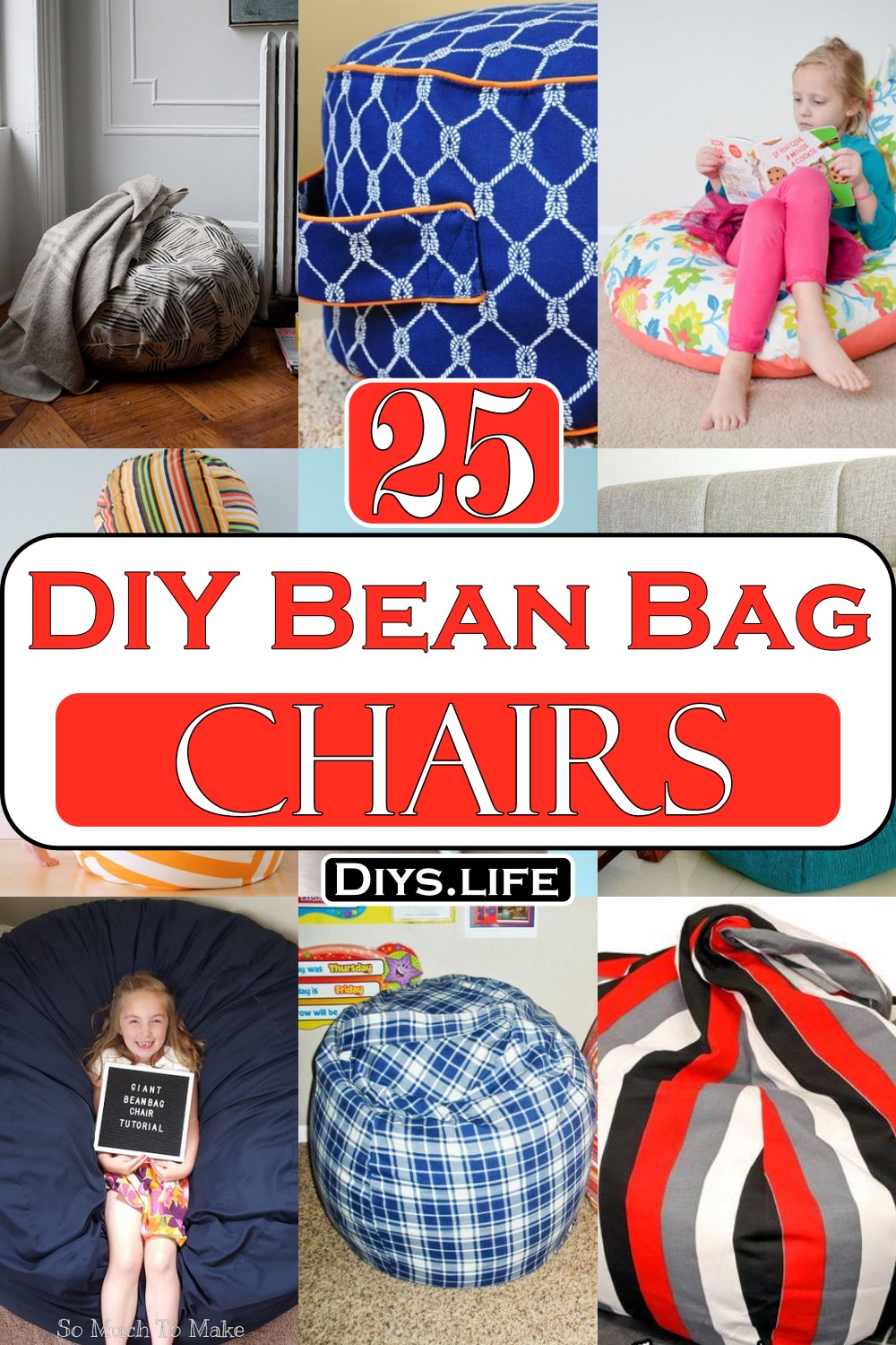 DIY Bean Bag Chairs