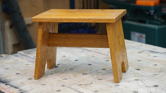 How To Make A Stable Oak Step Stool