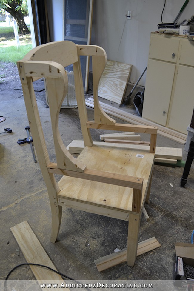 DIY Wingback Dining Chair