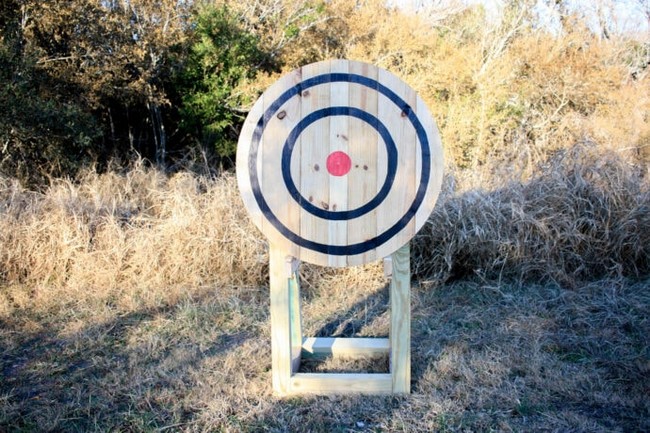 DIY Axe Throwing Target