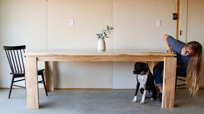 How To Build A Modern Dining Table