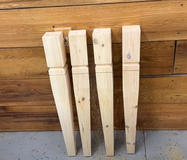 Making Tapered Wood Table Legs