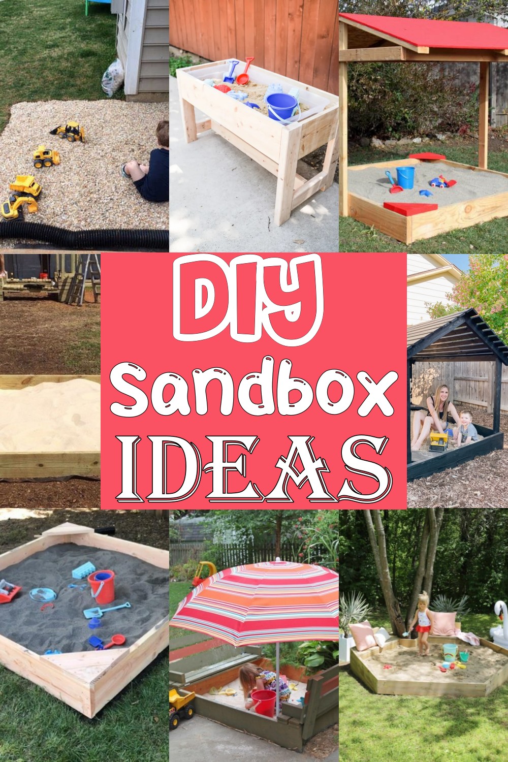 DIY Sandbox Ideas