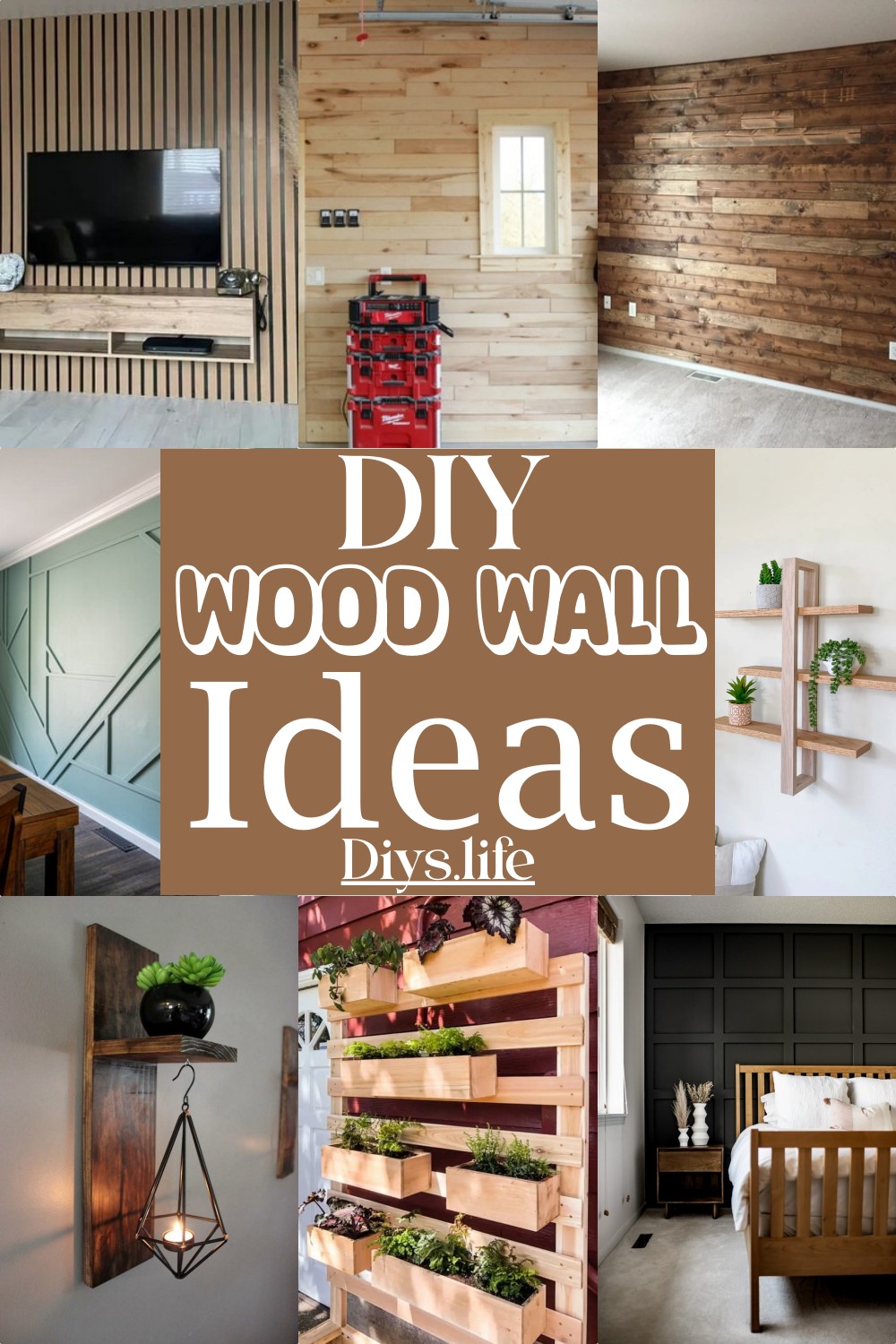 DIY Wood wall Ideas