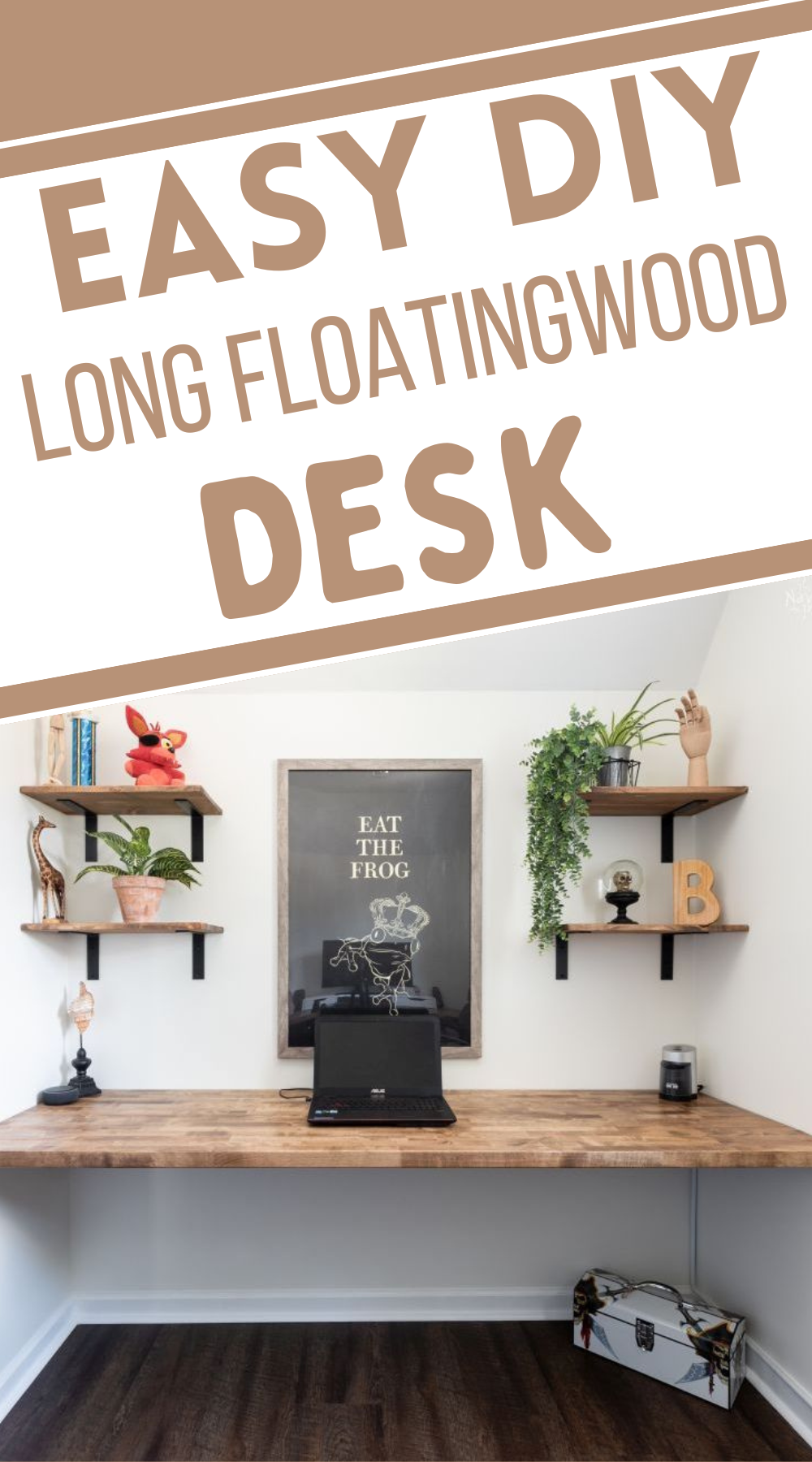 Long Floating Desk